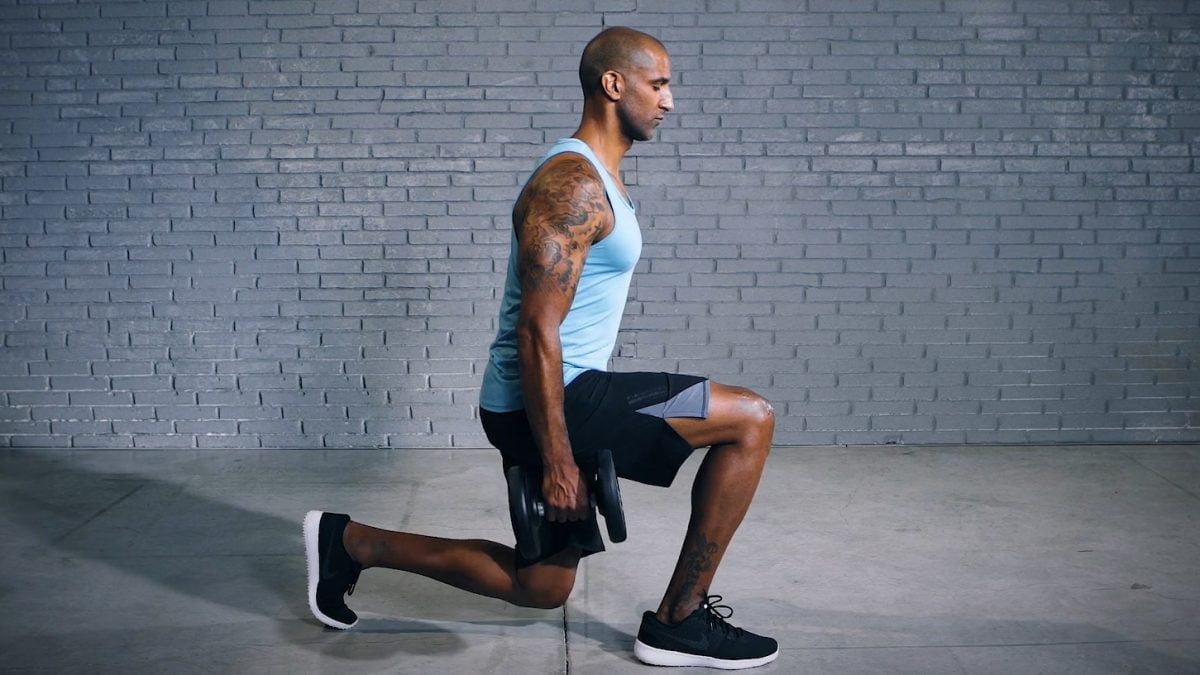 Tutorial: Dumbbell Lunge