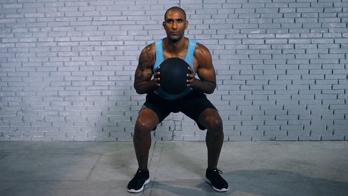 Tutorial: Medizinball Squat Jump