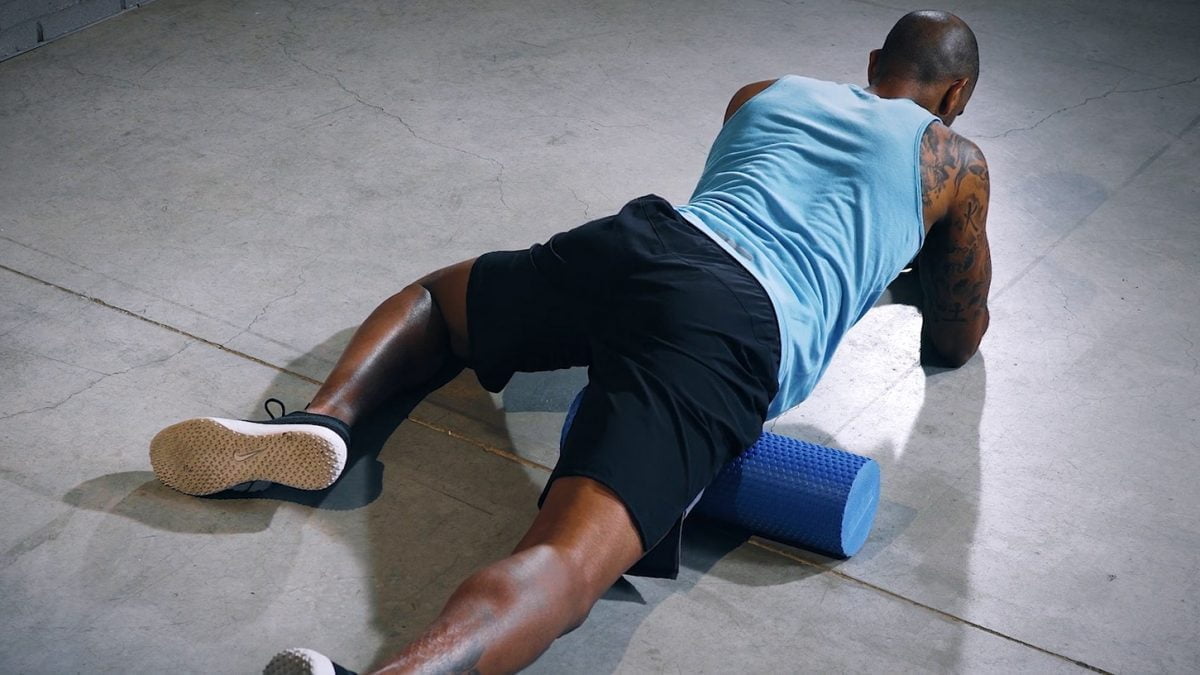 Tutorial: Quad foam roll | Oberschenkel-Schaumstoffrolle