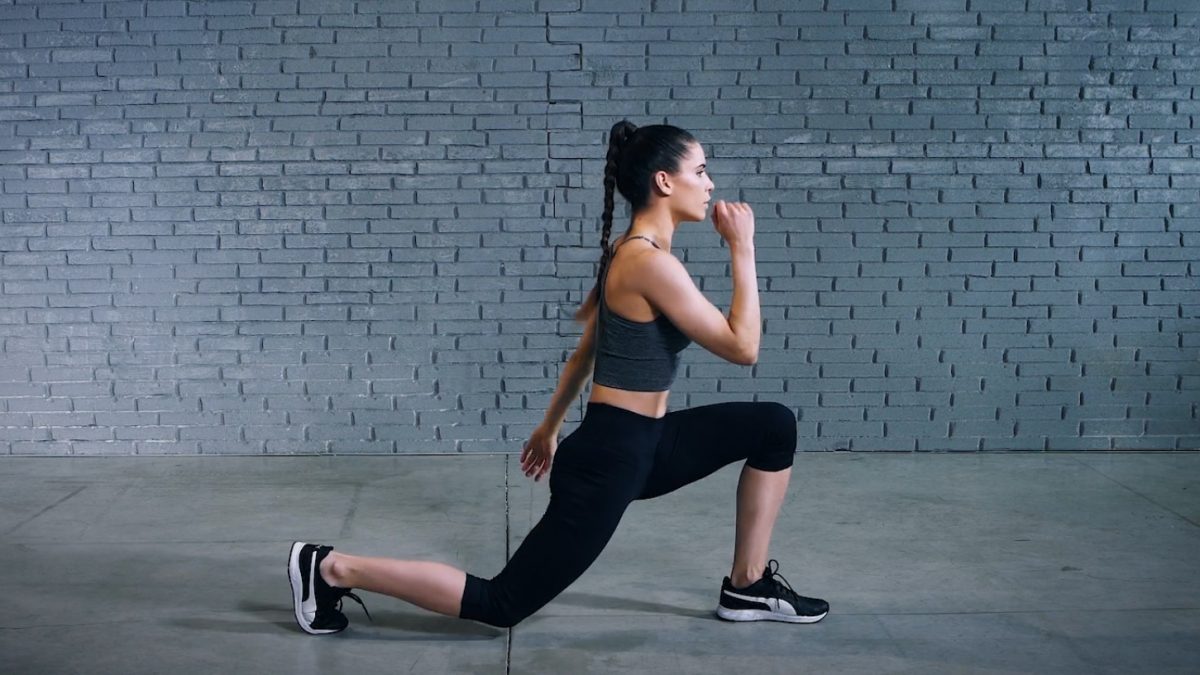 Tutorial: Jumping lunge