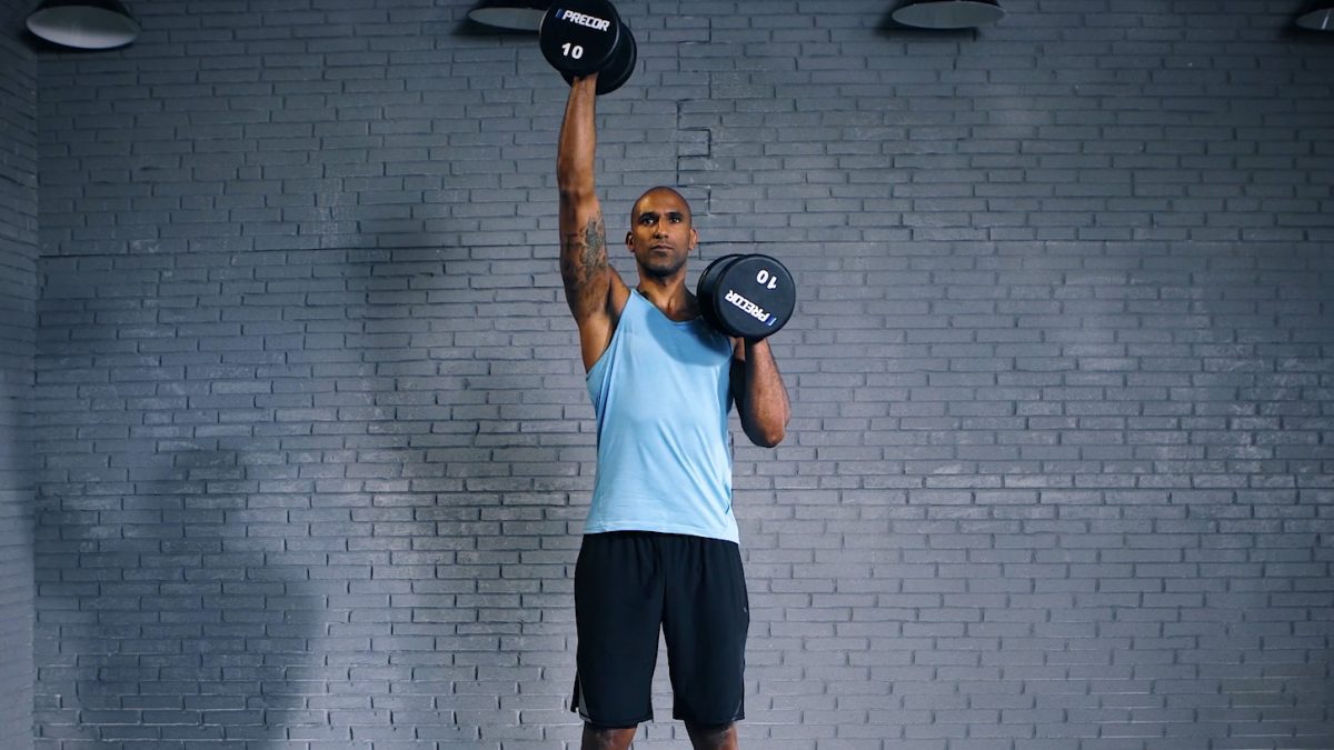 Tutorial: Alternate dumbbell shoulder press