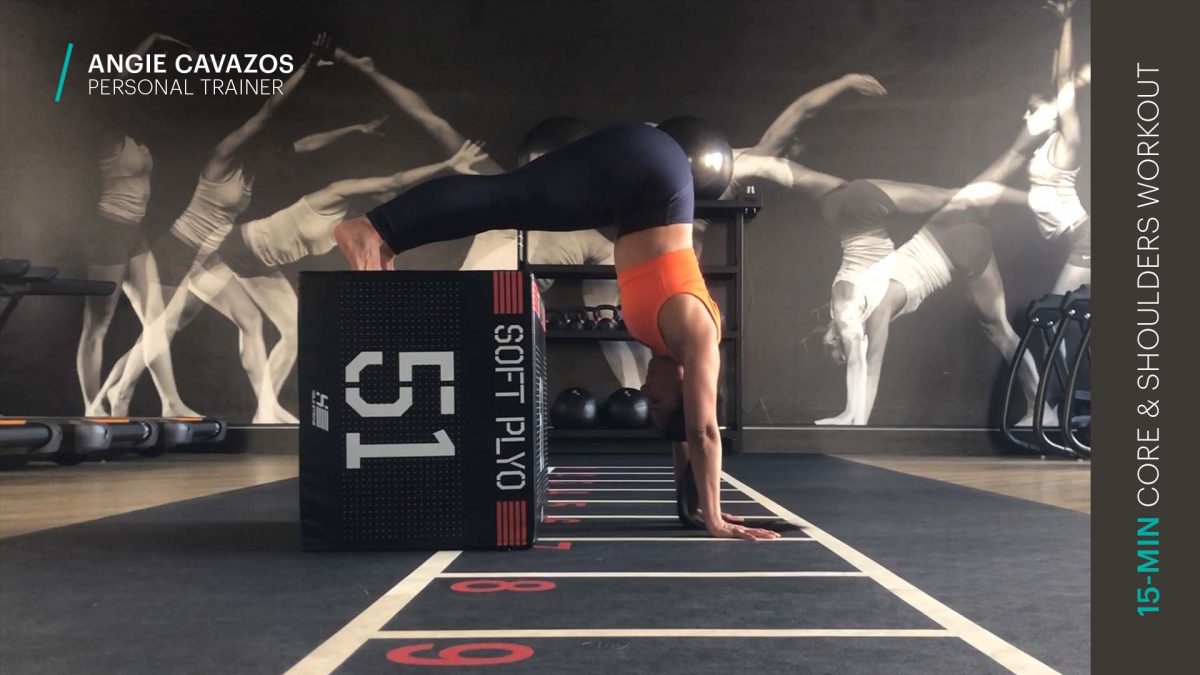 core and shoulders workout