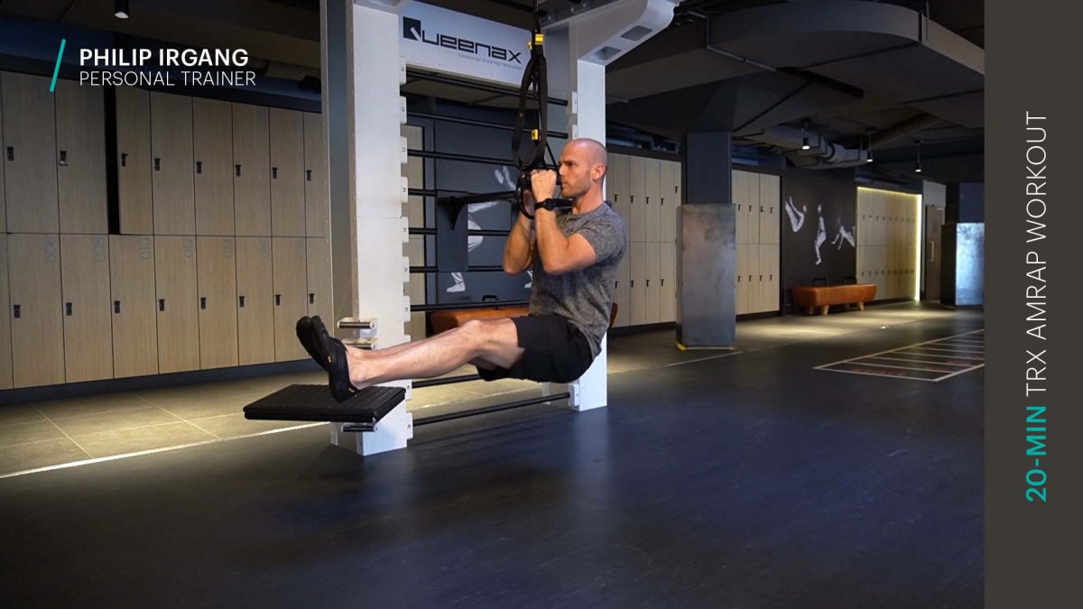 TRX AMRAP workout