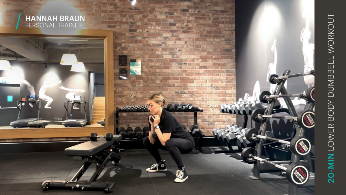 lower body dumbbell workout