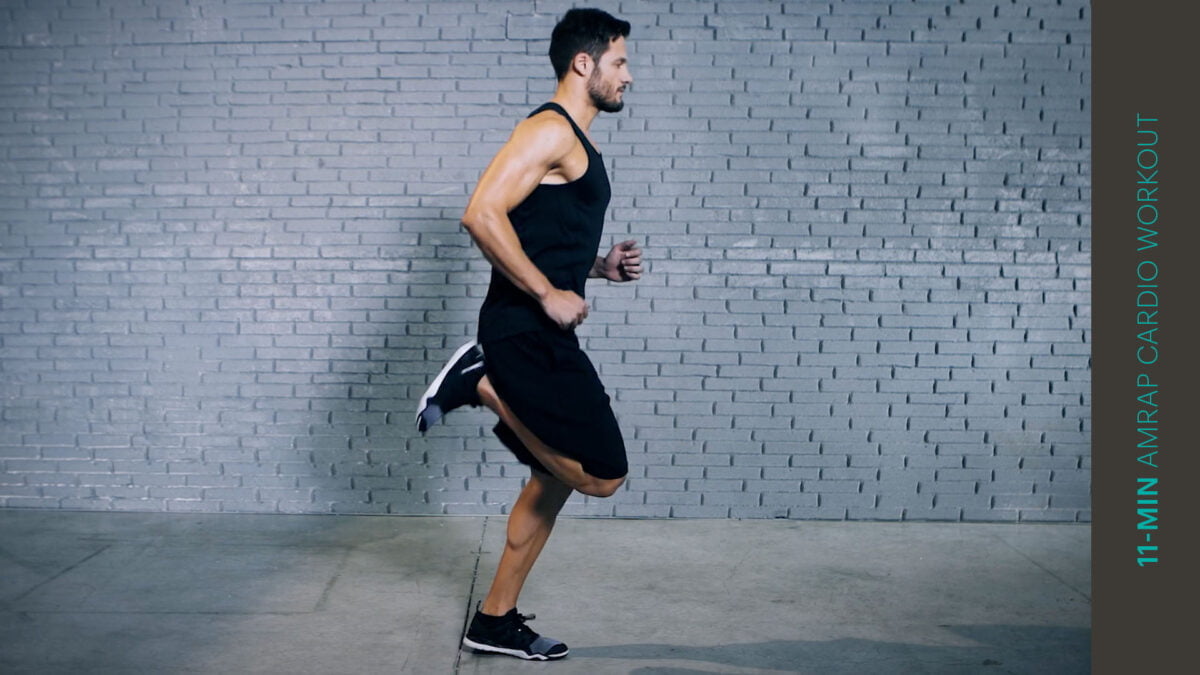 AMRAP cardio workout