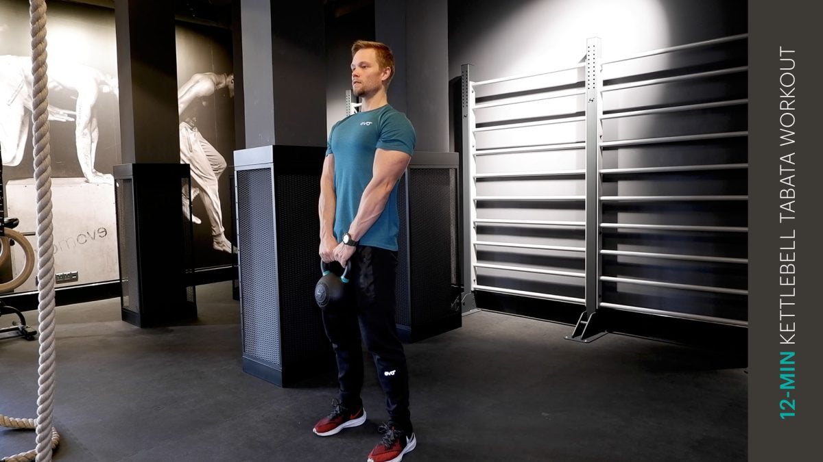 kettlebell Tabata workout