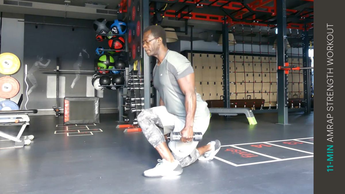AMRAP strength workout