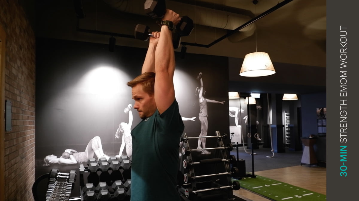 strength EMOM workout