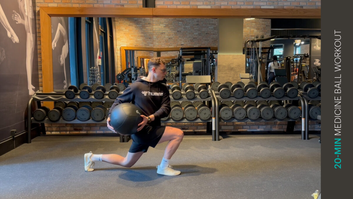 medicine ball workout | Medizinball-Workout